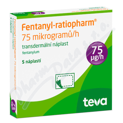 Fentanyl-ratiopharm 75mcg/h drm.emp.tdr.5x12.375mg