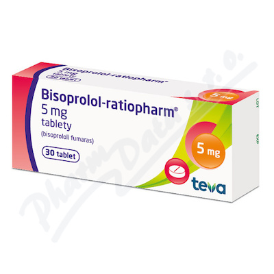 Bisoprolol-Ratiopharm 5mg por.tbl.nob.30x5mg