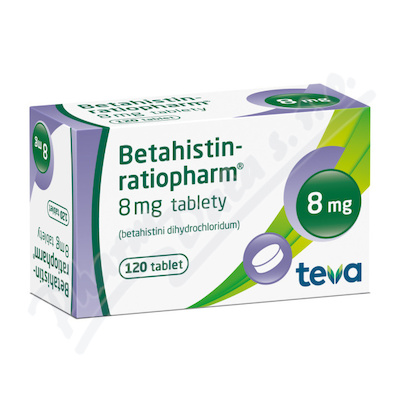 Betahistin-ratiopharm 8mg por.tbl.nob.120x8mg