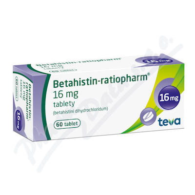 Betahistin-ratiopharm 16mg por.tbl.nob.60x16mg