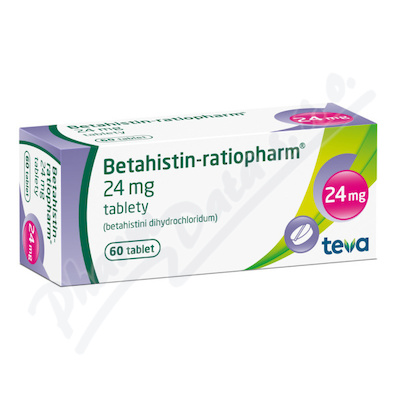 Betahistin-ratiopharm 24mg por.tbl.nob.60x24mg