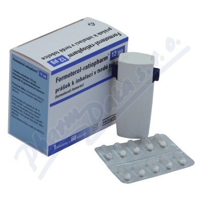Formoterol-Ratiopharm 12mcg inh.cps.60x12RG+apl.