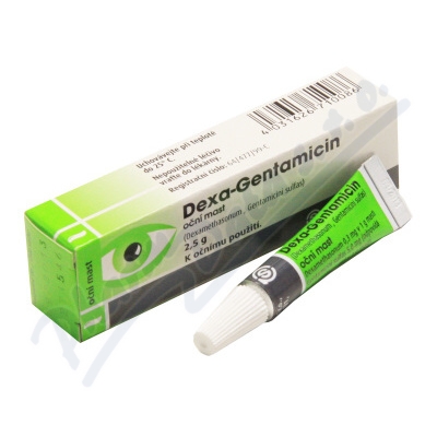 Dexa-Gentamicin 0.3mg/g+5mg/g ung.oph.2.5g