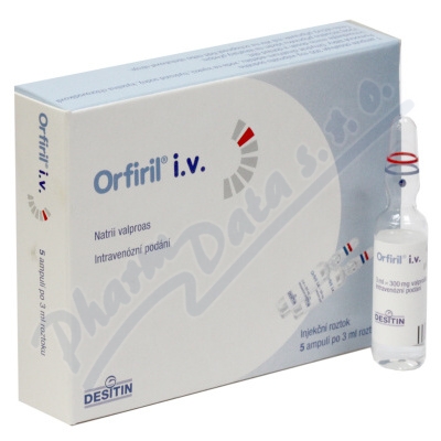 Orfiril 100mg/ml inj.sol.5x3ml