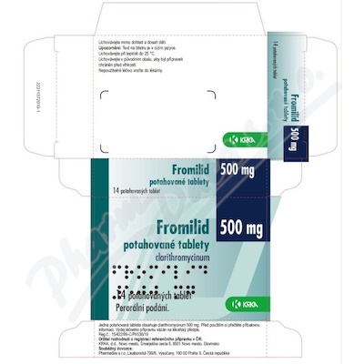 Fromilid 500mg tbl.flm.14