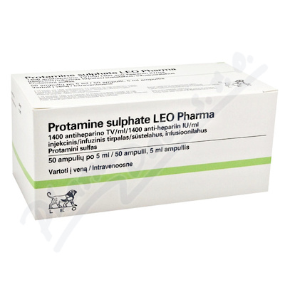 Protaminsulfat Leo Pharma 1400IU/ml inf.sol.5x5ml
