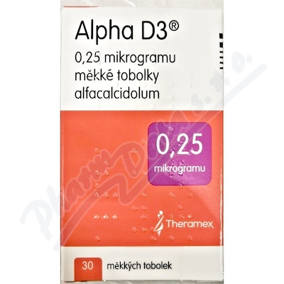 Alpha D3 0.25mcg cps.mol.30