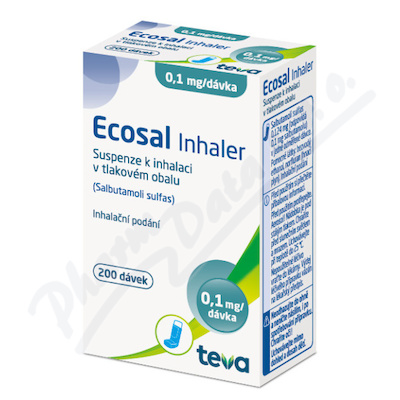 Ecosal Inhaler 100mcg/dáv inh.sus.pss.200dáv