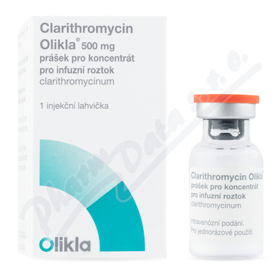 Clarithromycin Olikla 500mg inf.plv.csl.1