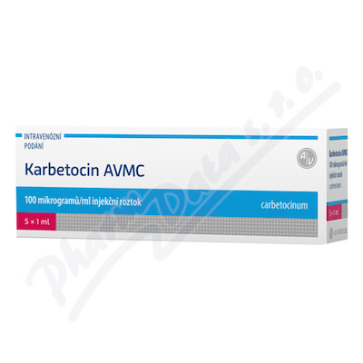 Karbetocin AVMC 100mcg/ml inj.sol.5x1ml