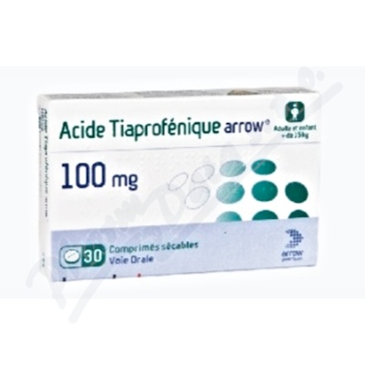 Acide Tiaprofénique Arrow 100mg tbl.nob.30
