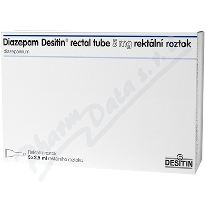 Diazepam Desitin 5mg rct.sol.5x2.5ml