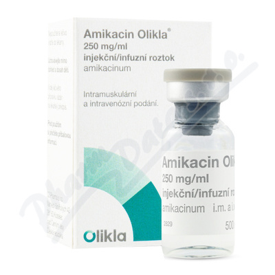Amikacin Olikla 250mg/ml inj/inf sol.1x2ml