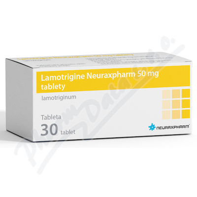 Lamotrigine Neuraxpharm 50mg tbl.nob.30