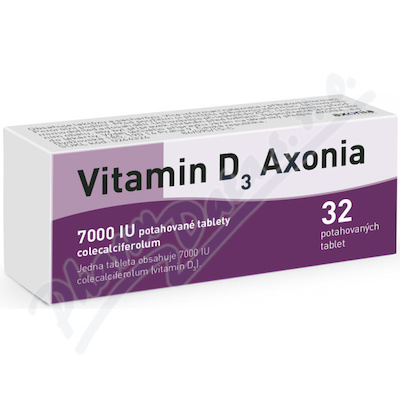 Vitamin D3 Axonia 7000IU tbl.flm.32