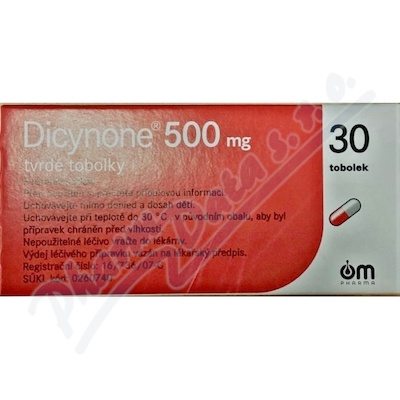 Dicynone 500mg cps.dur.30