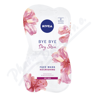 NIVEA Bye Bye Dry Skin výživná maska 2x7.5ml 84723