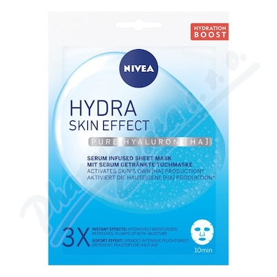 NIVEA Hydra Skin Effect textilní maska 1ks 94141