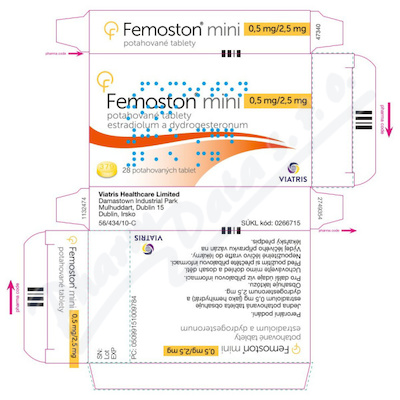 Femoston mini 0.5mg/2.5mg tbl.flm.28 KAL
