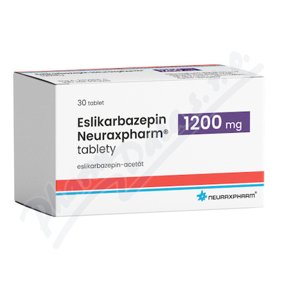 Eslikarbazepin Neuraxpharm 1200mg tbl.nob.30
