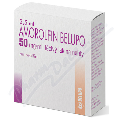 Amorolfin Belupo 50mg/ml lac.ugc.1x2.5ml