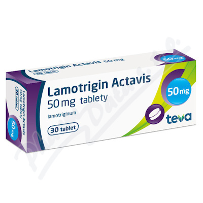 Lamotrigin Actavis 50mg tbl.nob.30
