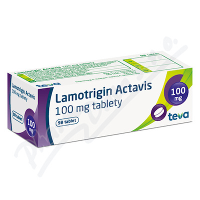 Lamotrigin Actavis 100mg tbl.nob.98