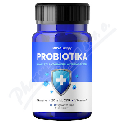 MOVit Probiotika kompl.laktob.+bifidobak.cps.30+10
