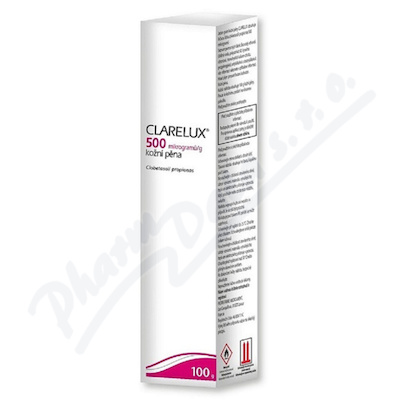 Clarelux 500mcg/g drm.spm.100g