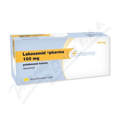 Lakosamid +pharma 100mg tbl.flm.56 I