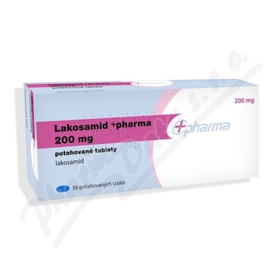 Lakosamid +pharma 200mg tbl.flm.56 I