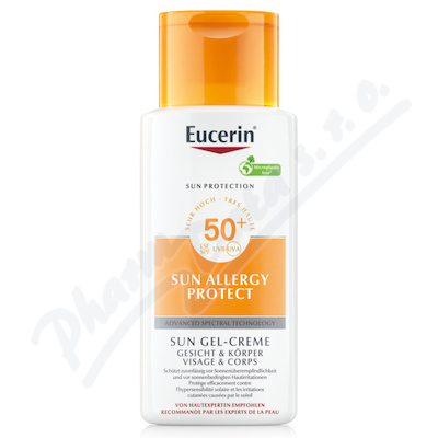 EUCERIN SUN krém.gel sluneční alergie SPF50+ 150ml