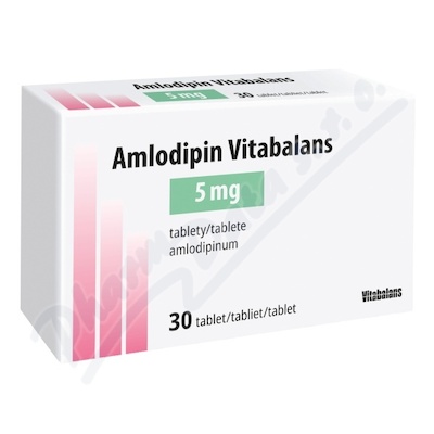 Amlodipin Vitabalans 5mg tbl.nob.30