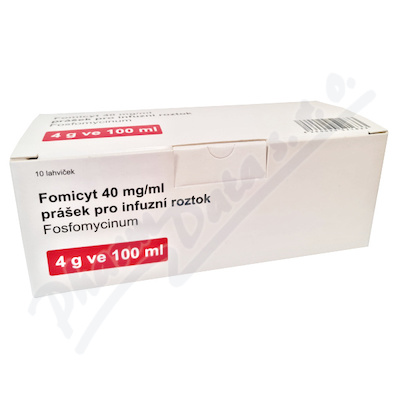 Fomicyt 40mg/ml inf.plv.sol.10x4g