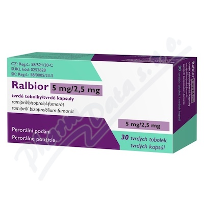 Ralbior 5mg/2.5mg cps.dur.30
