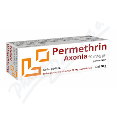 Permethrin Axonia 50mg/g gel 1x30g
