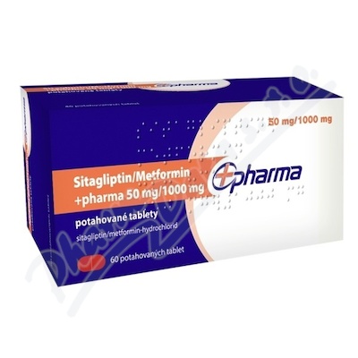 Sitagliptin/Metform+pharma 50/1000mg tbl.flm.60III