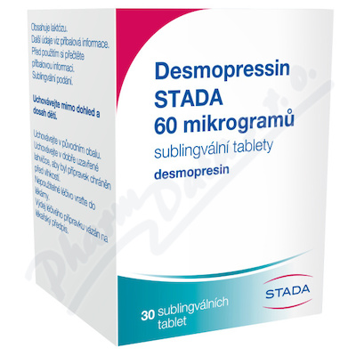 Desmopressin STADA 60mcg slg.tbl.nob.30