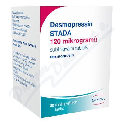 Desmopressin STADA 120mcg slg.tbl.nob.30