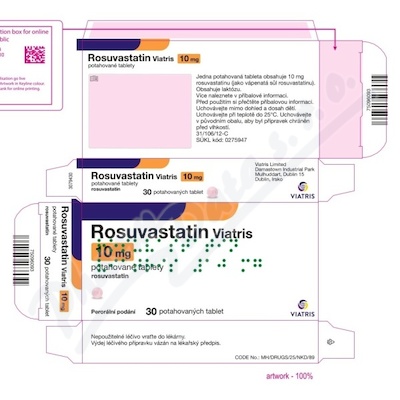 Rosuvastatin Viatris 10mg tbl.flm.30 I
