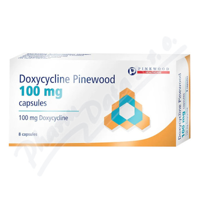 Doxycycline Pinewood 100mg cps.dur.8