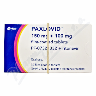 Paxlovid 150mg/100mg tbl.flm.30(20+10)