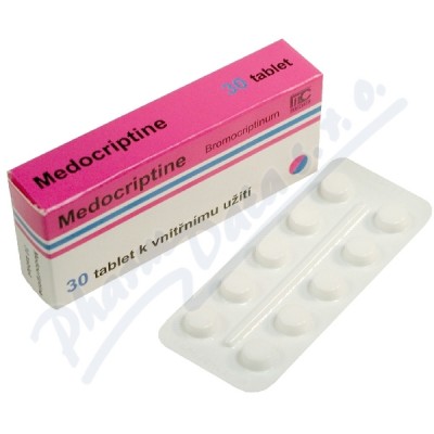 Medocriptine tbl.30x2.5mg