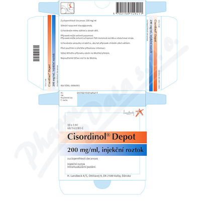 Cisordinol Depot 200mg/ml inj.sol.10x1ml