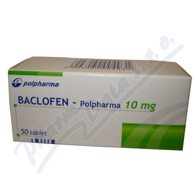 Baclofen-Polpharma 10mg por.tbl.nob.50x10mg