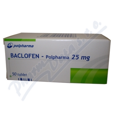 Baclofen-Polpharma 25mg por.tbl.nob.50x25mg