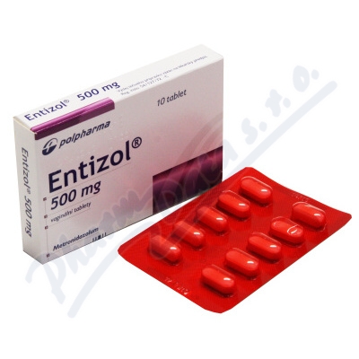 Entizol tbl.vag.10x500mg
