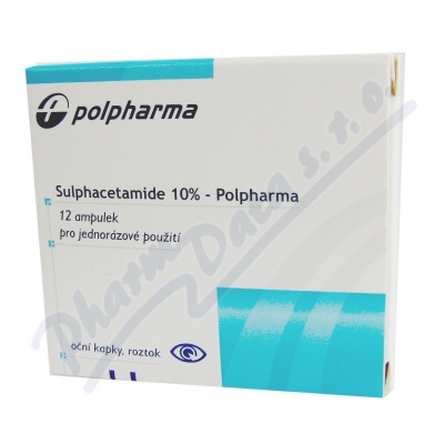 Sulphacetamid 10% Polpharma oph.gtt.sol. 12x0.5ml