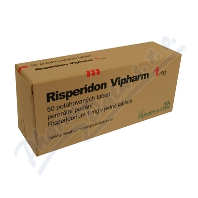 Risperidon Vipharm 1mg tbl.flm.50