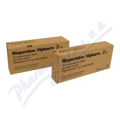 Risperidon Vipharm 2mg tbl.flm.50